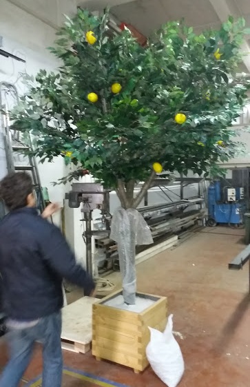 yapay büyük  limon ağacı 283